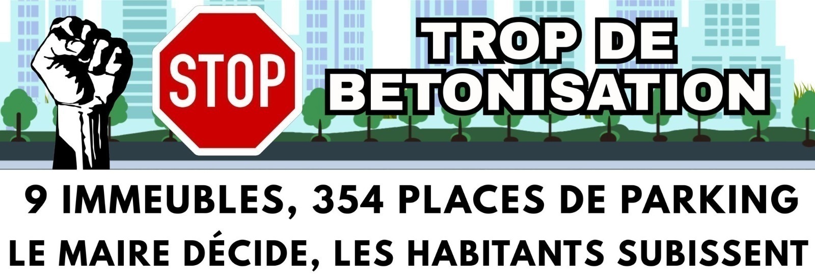 Stop à la bétonisation !